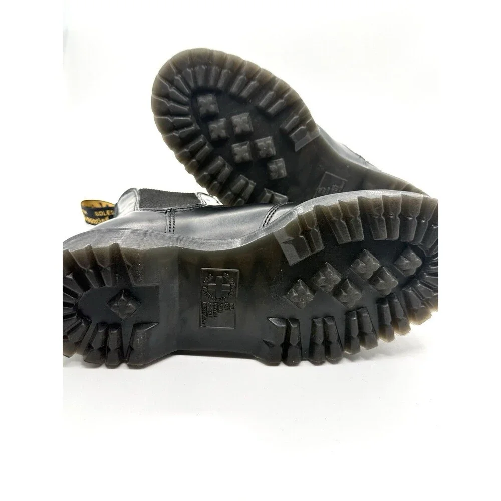 Dr Martens 2976 BEX SZ 8 Men's Leather Chelsea Boots‎ Women’s SZ 9 BLACK EU 41